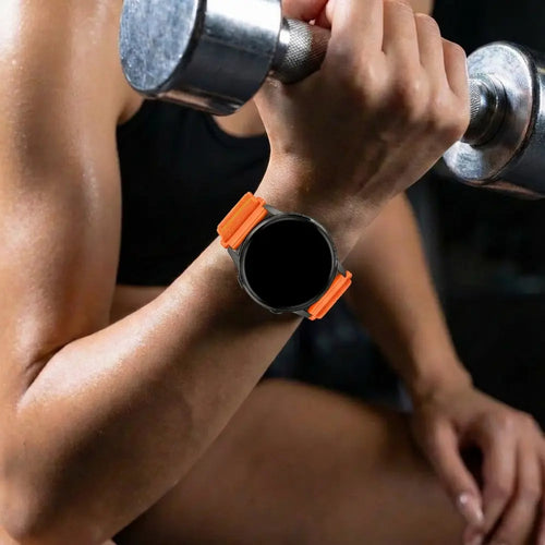 Bandz Garmin Approach S42 Nylon Strap 'Wave' (Orange)