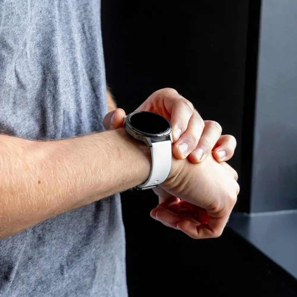 Bandz Garmin Vivoactive 6 Sport Strap 'Deluxe' (White)