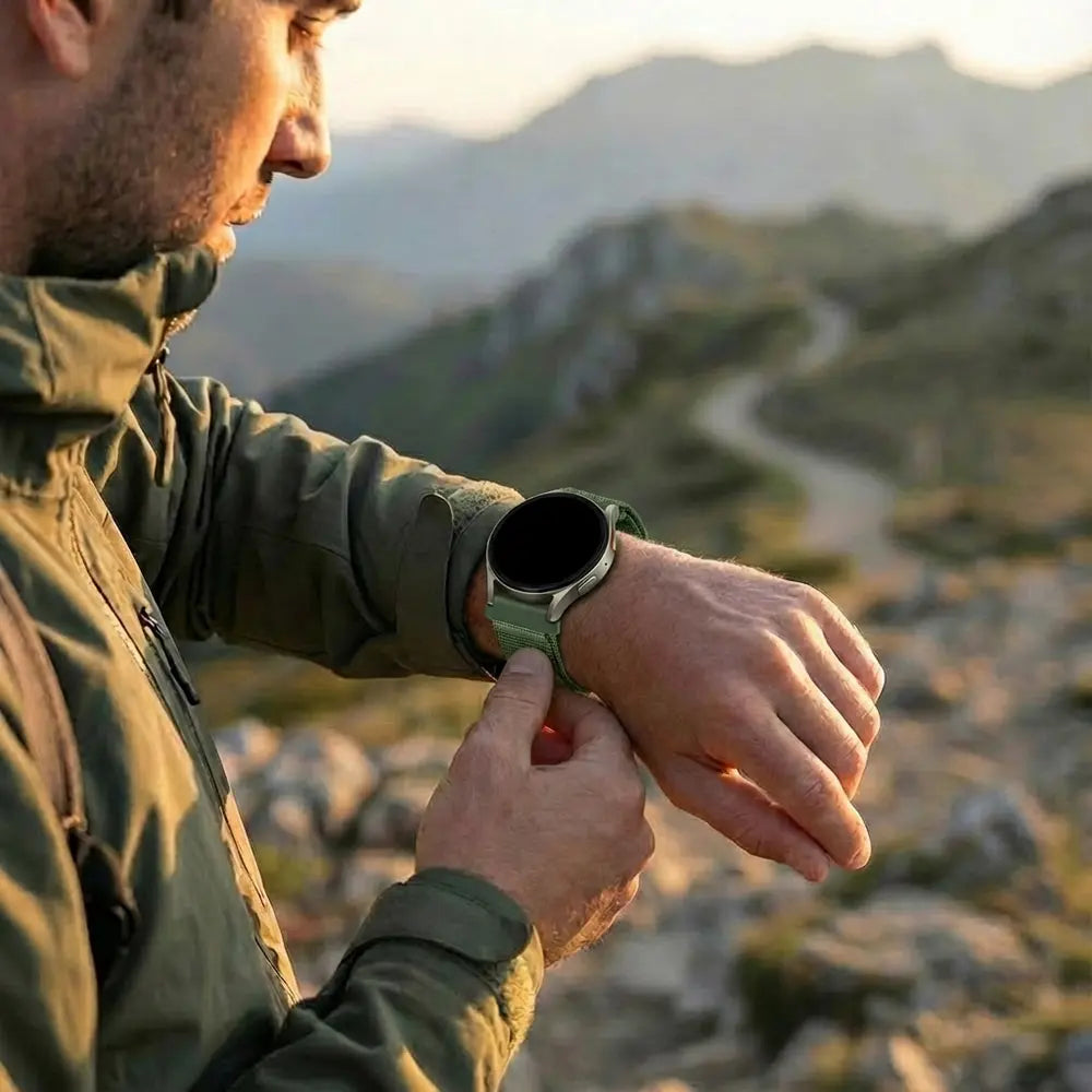 Bandz Polar Ignite Alpine Nylon Strap (Army Green)