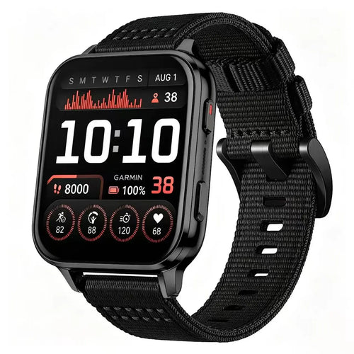 Garmin Venu X1 Nylon Buckle Strap (Black)