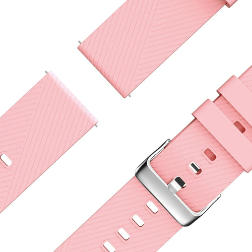 Bandz Gard Pro Health Smartwatch 3 - 41mm Silikonarmband 'Deluxe' (Rosa)