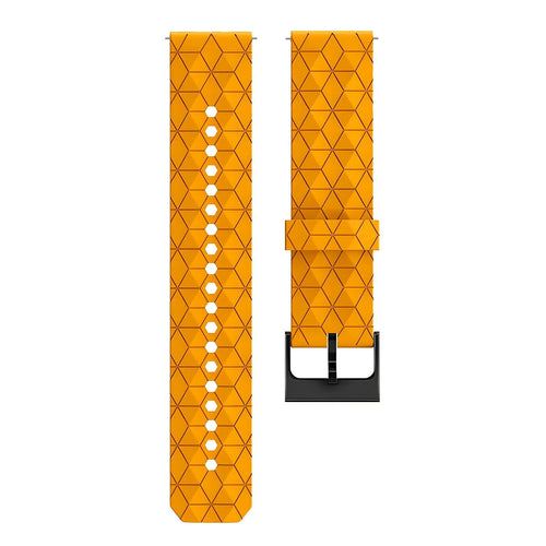 Coros Apex 42mm Hexa Silikonarmband (Orange)