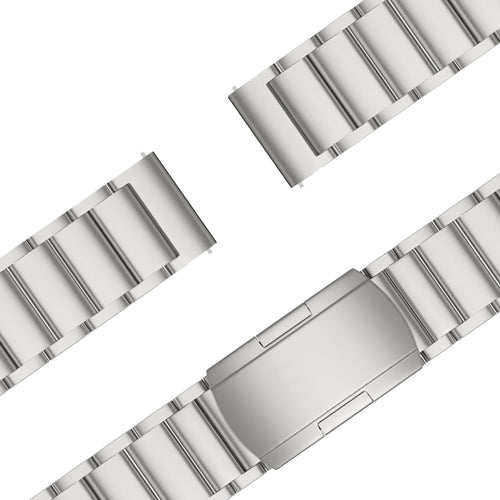 Bandz Garmin Venu 3 Titan Gliederarmband (Silber)