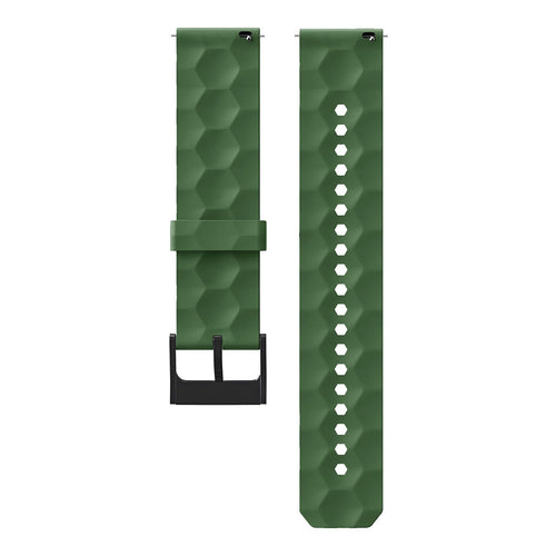 Withings Steel HR - 40mm Silicone Hexa Strap (Army Green)
