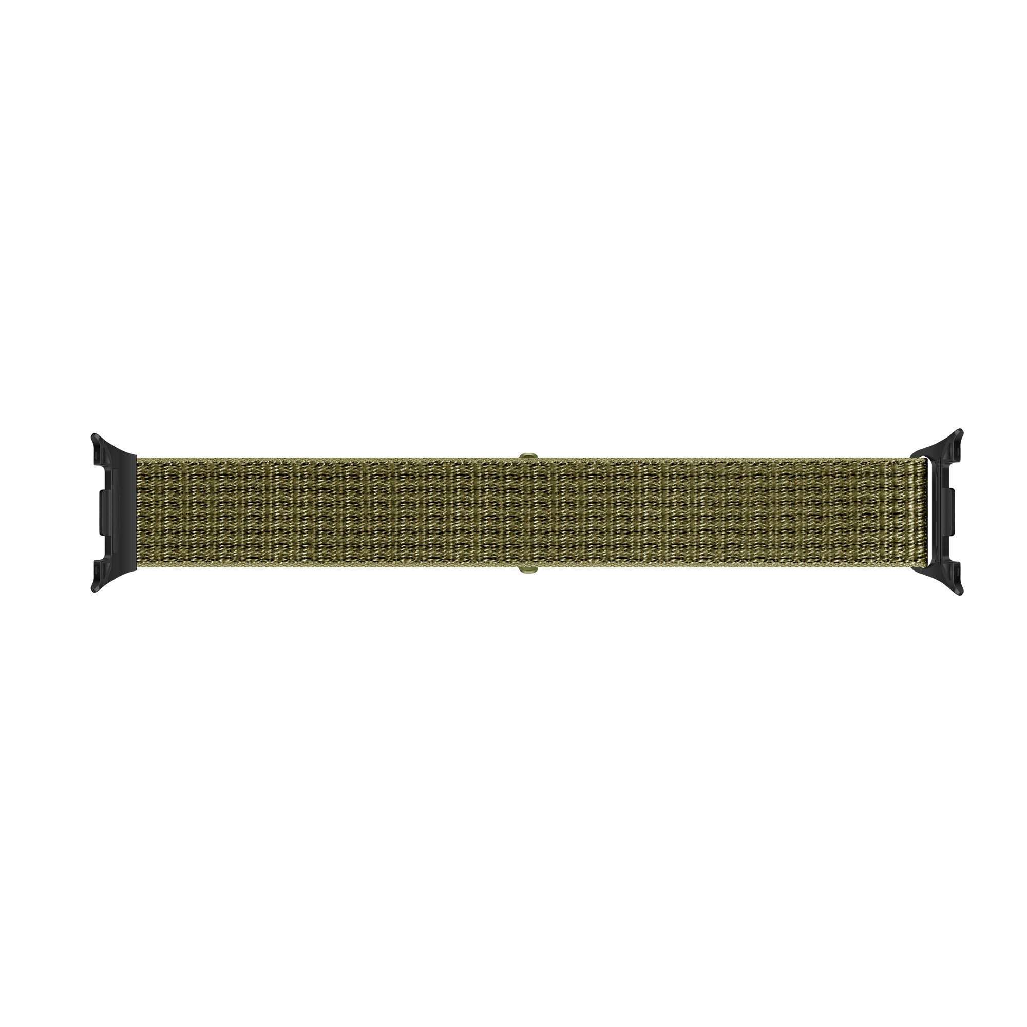 Samsung Galaxy Watch 8 Classic Nylonarmband (Olivgrün)