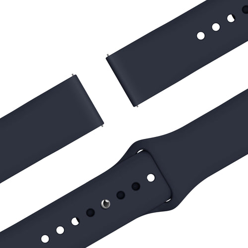 Bandz Huawei Watch 3 (Pro) Sport Strap 'Easy Fit' (Dark Blue)