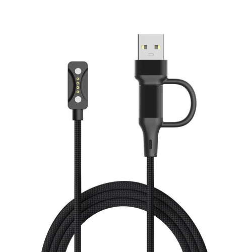 Strap-it USB-A & C 2in1 Braided Polar Grit X2 Pro Charger