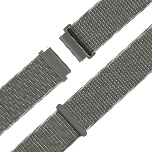 Bandz Garmin Vivomove 3 Nylon Loop Strap (Grey-Green)