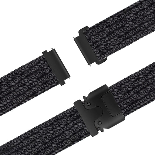 Bandz Garmin Venu 4 - 45mm Braided Strap 'Parachute' (Graphite)