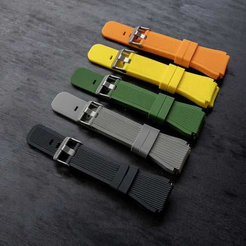 Amazfit GTR 4 Twill Silicone Strap (Yellow)