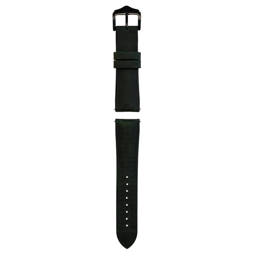 Amazfit Active 2 Leather / Silicone Strap (Green)