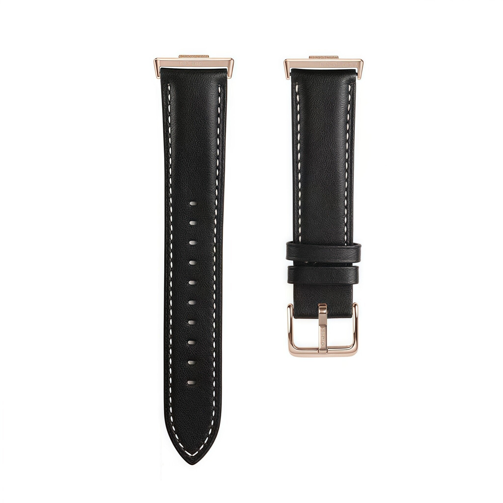 Huawei Watch Fit 5 Pro Lederarmband (Schwarz)