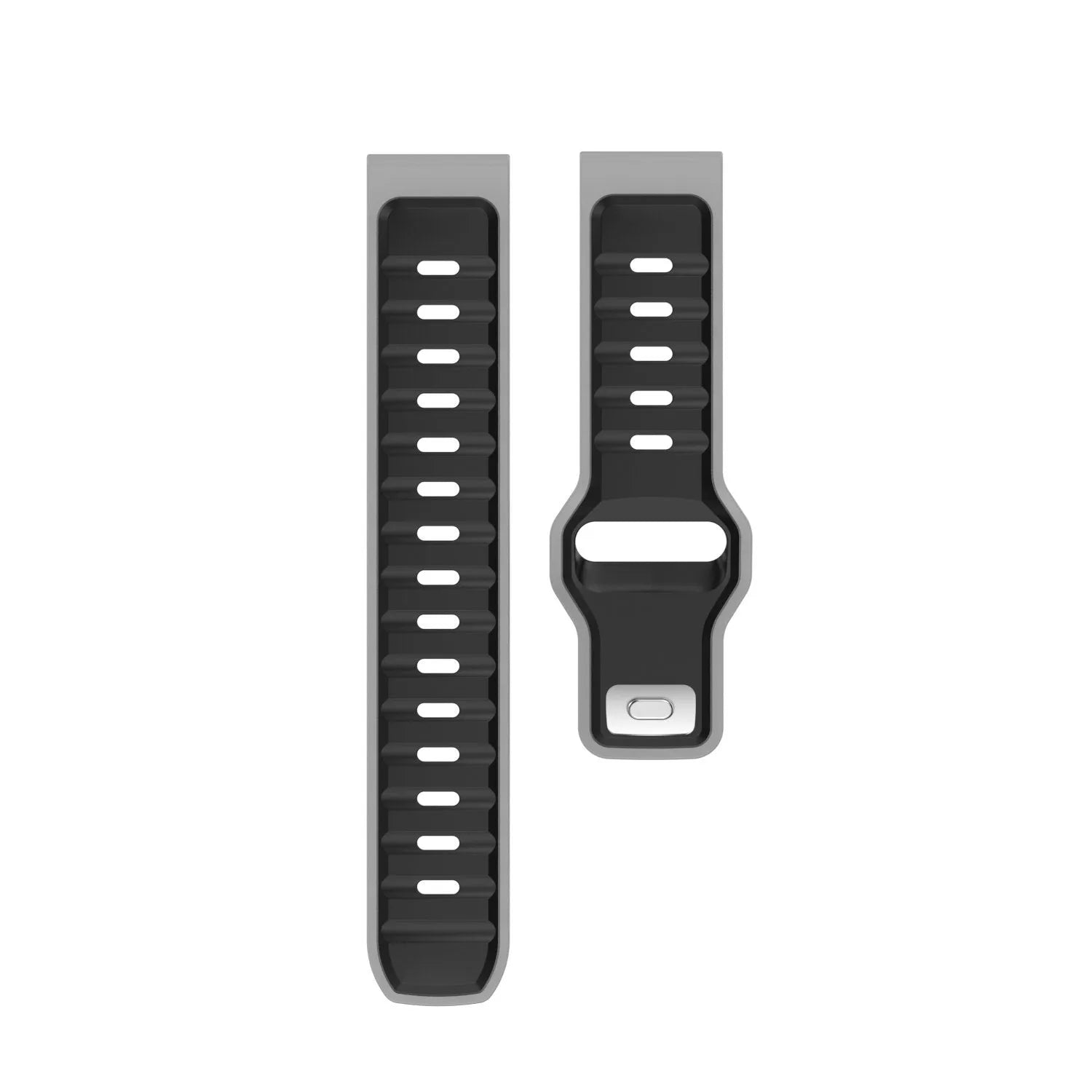 Amazfit GTS 2 Outdoor -Duo Silikonarmband (schwarz/grau)