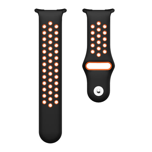 Samsung Galaxy Watch Ultra Sport Strap (Black/Orange)