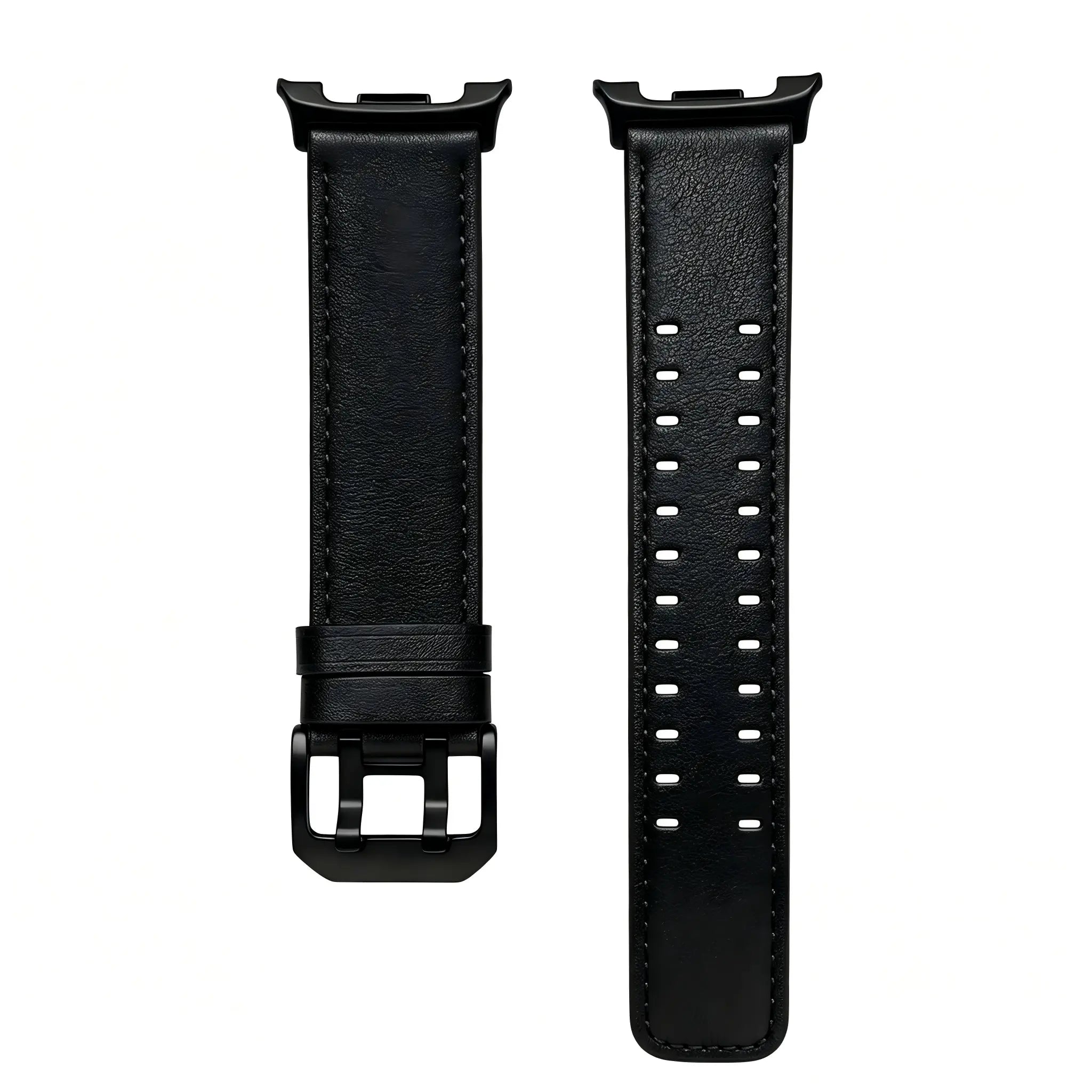 Samsung Galaxy Watch 8 - 44mm Double Pin Leather Strap (Black)