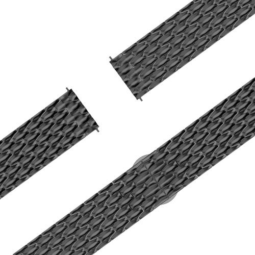 Bandz Garmin Approach J1 Steel Strap 'Dragon' (Black)
