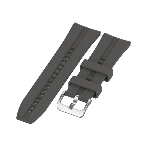 Withings ScanWatch Nova Extreme Silikonarmband (Dunkel Grau)