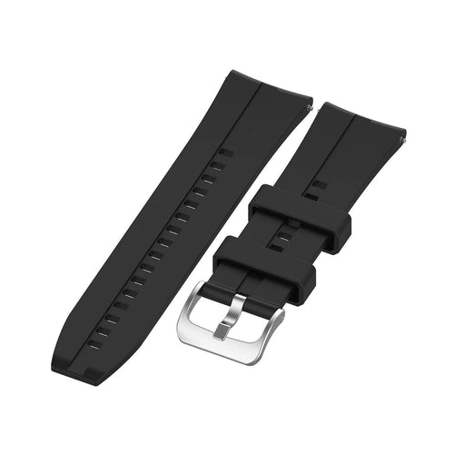 Coros Pace 2 Extreme Silikonarmband (Schwarz)