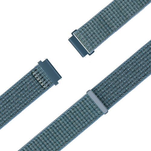 Bandz Garmin Venu 3s Nylon Loop Strap (Green-Grey)