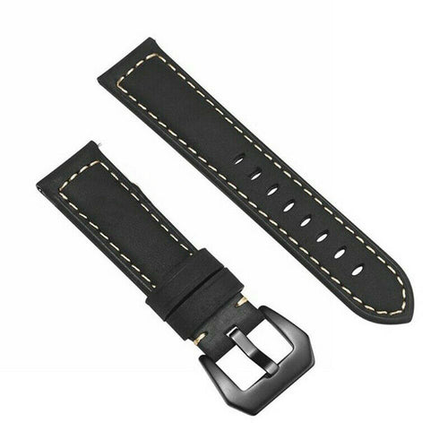 Amazfit Bip 5 Lederarmband (Schwarz)