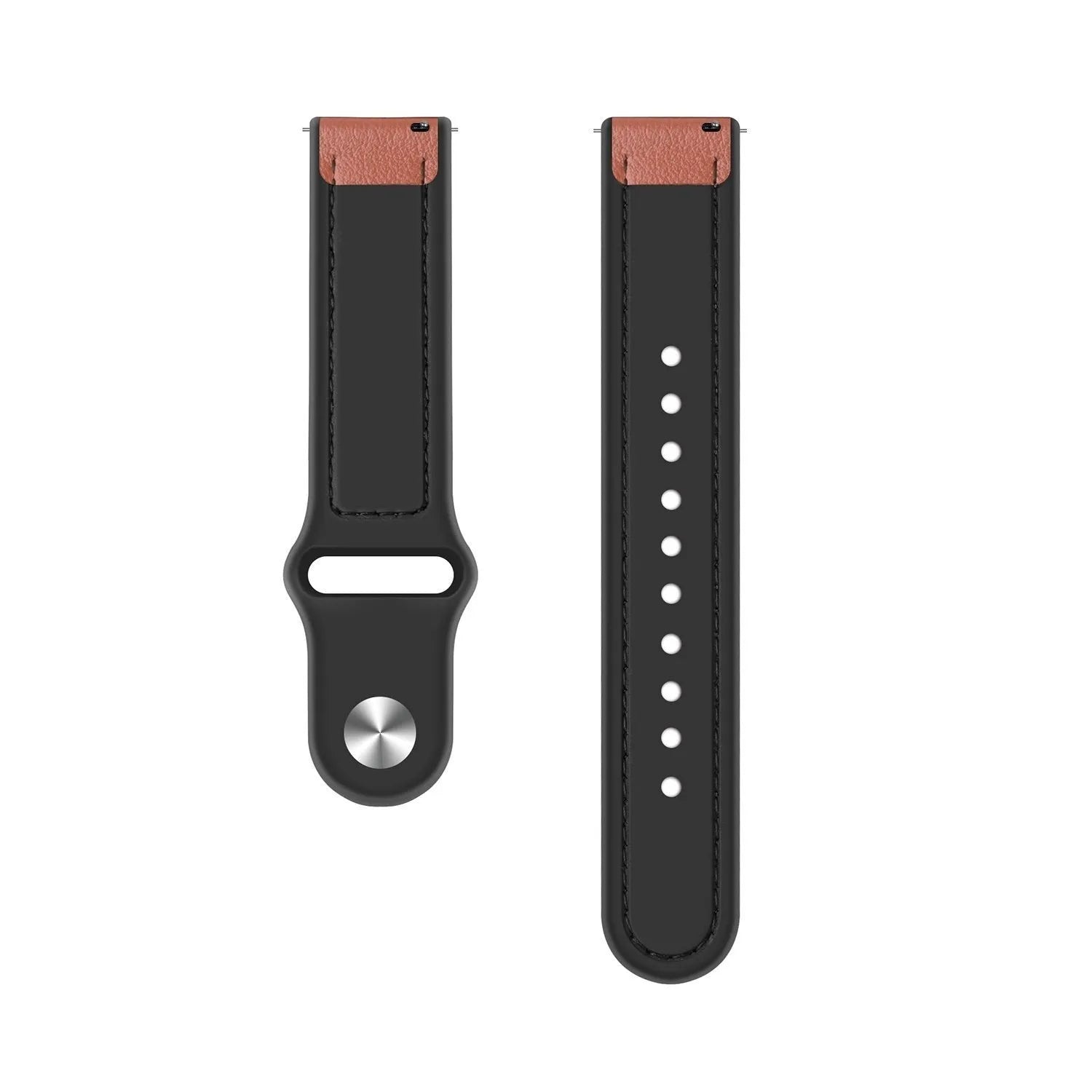Suunto 9 Peak Pro Leather Hybrid Strap (Light Brown)