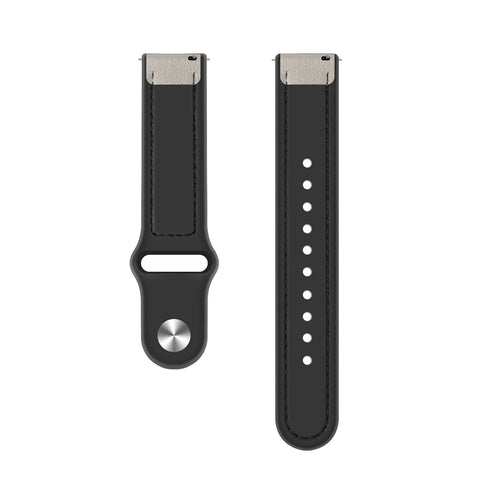 OnePlus Watch 3 Leder Hybrid-Armband (Weiß)