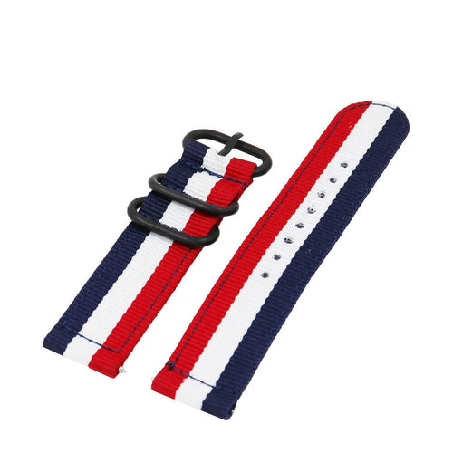 ICE Smart TKS Rectangular 1.41 Schnallen-Nylonarmband (Dreifarbig)