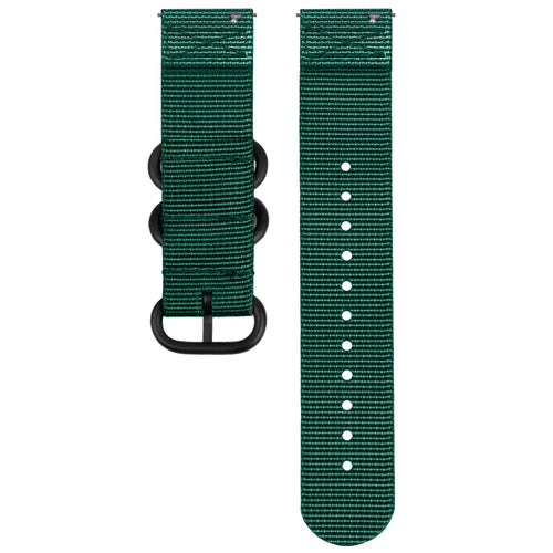 Amazfit Active Nylon Buckle Strap (Dark Green)