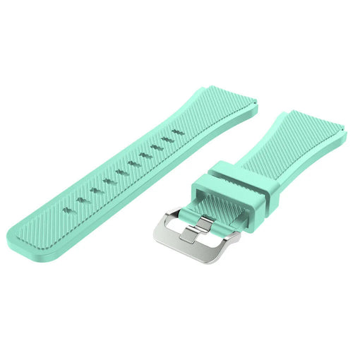 Gard Pro Health Smartwatch 3 - 48mm Twill Silikonarmband (Aqua)