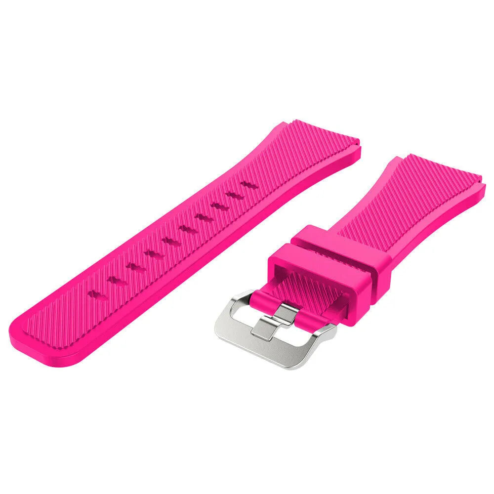 Coros Pace 4 Twill Silikonarmband (Knallige Rosa)