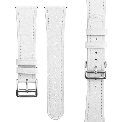 Redmi Watch 5 Lite Modern Leather Strap (White)