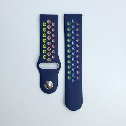 Withings Steel HR - 40mm Sportarmband (Dunkel Blau/Mehrfarbig)