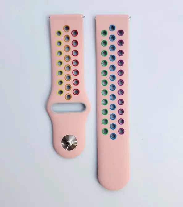 Amazfit Bip U (Pro) Sportarmband (Rosa/Mehrfarbig)