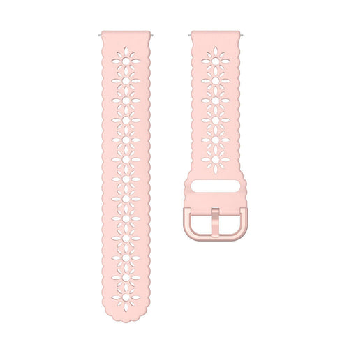 Amazfit Active 2 Gemustertes Silikonarmband (Rosa)