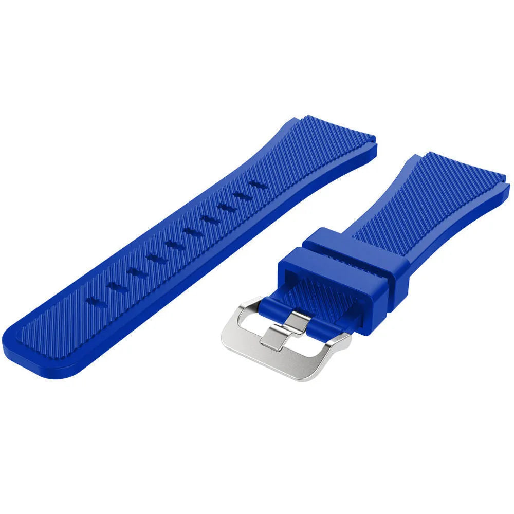 Coros Apex 2 Twill Silikonarmband (Blau)