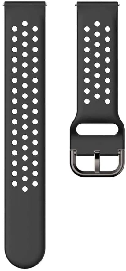 Oppo Watch X3 Breathable Silicone Strap (Black)