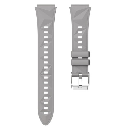 Huawei Watch GT 4 - 41mm Premium Silikonarmband (Dunkelgrau)