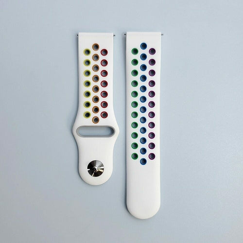 Withings ScanWatch 2 - 42mm Sportarmband (Weiß/Mehrfarbig)