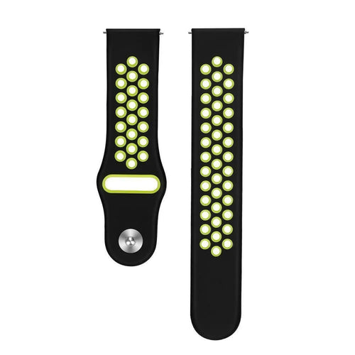 Coros Apex 2 Sport Strap (Black/Yellow)