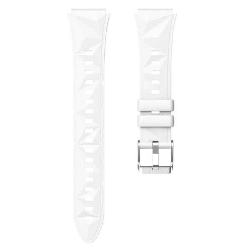 Oppo Watch X2 Mini Premium Silicone Strap (White)