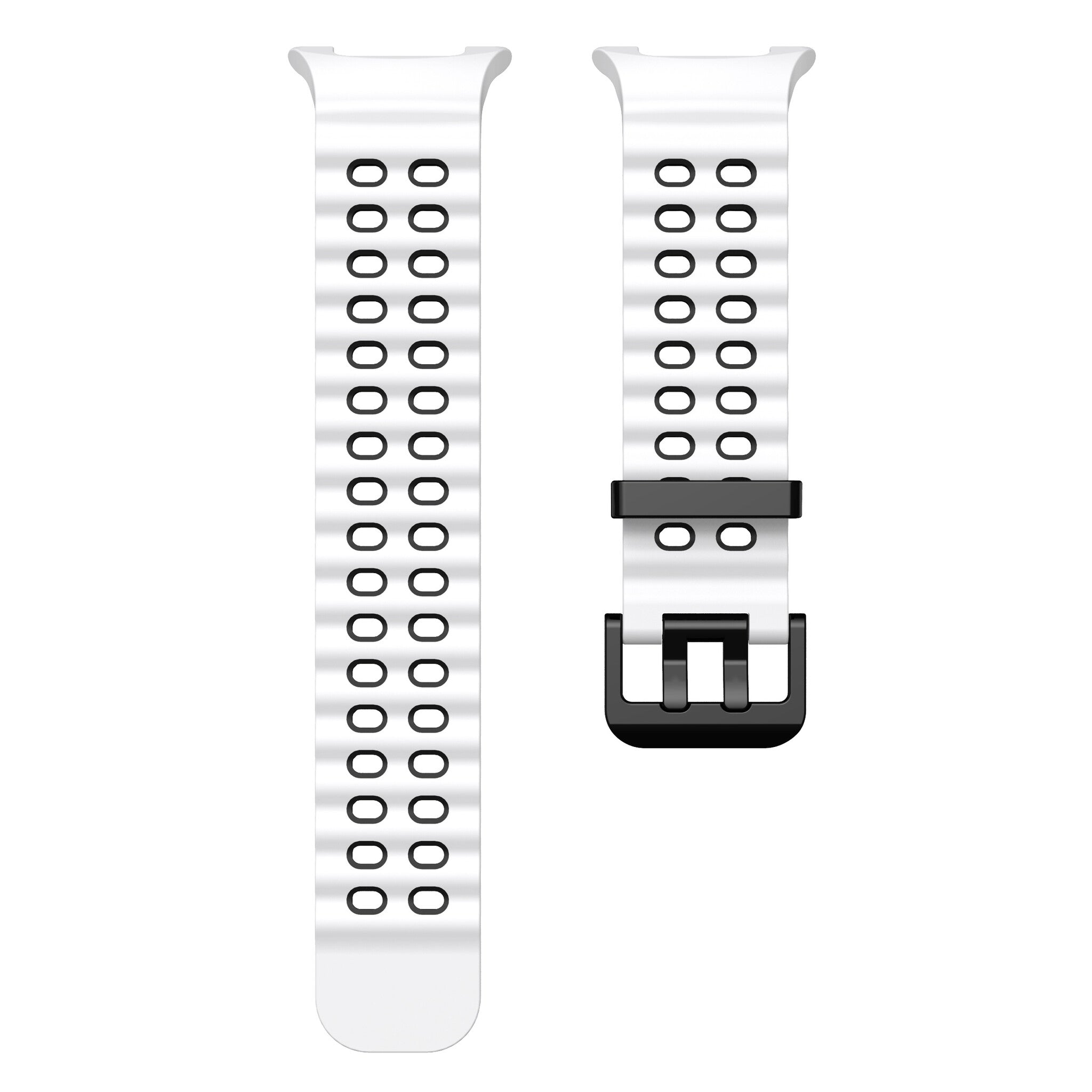 Samsung Galaxy Watch 9 - 40mm Ocean Strap (White/Black)