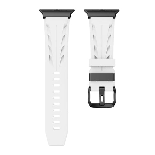 Apple Watch Race Silicone Strap (White)