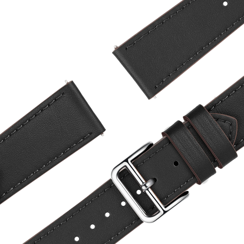 Bandz Garmin Bounce 2 Leather Strap 'Deluxe' (Black)