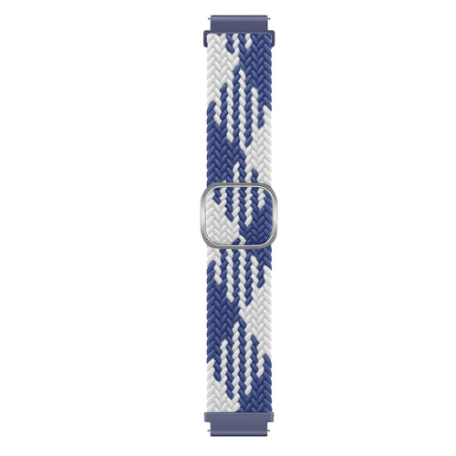 ICE Smart TKS Rectangular 1.41 Verstellbar-Geflochtenes Armband (Blau/Weiß)
