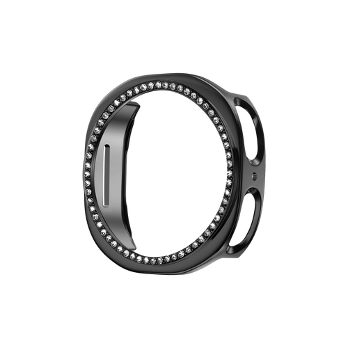 Bandz Samsung Galaxy Watch 8 - 40mm Diamant PC Hülle (Schwarz)