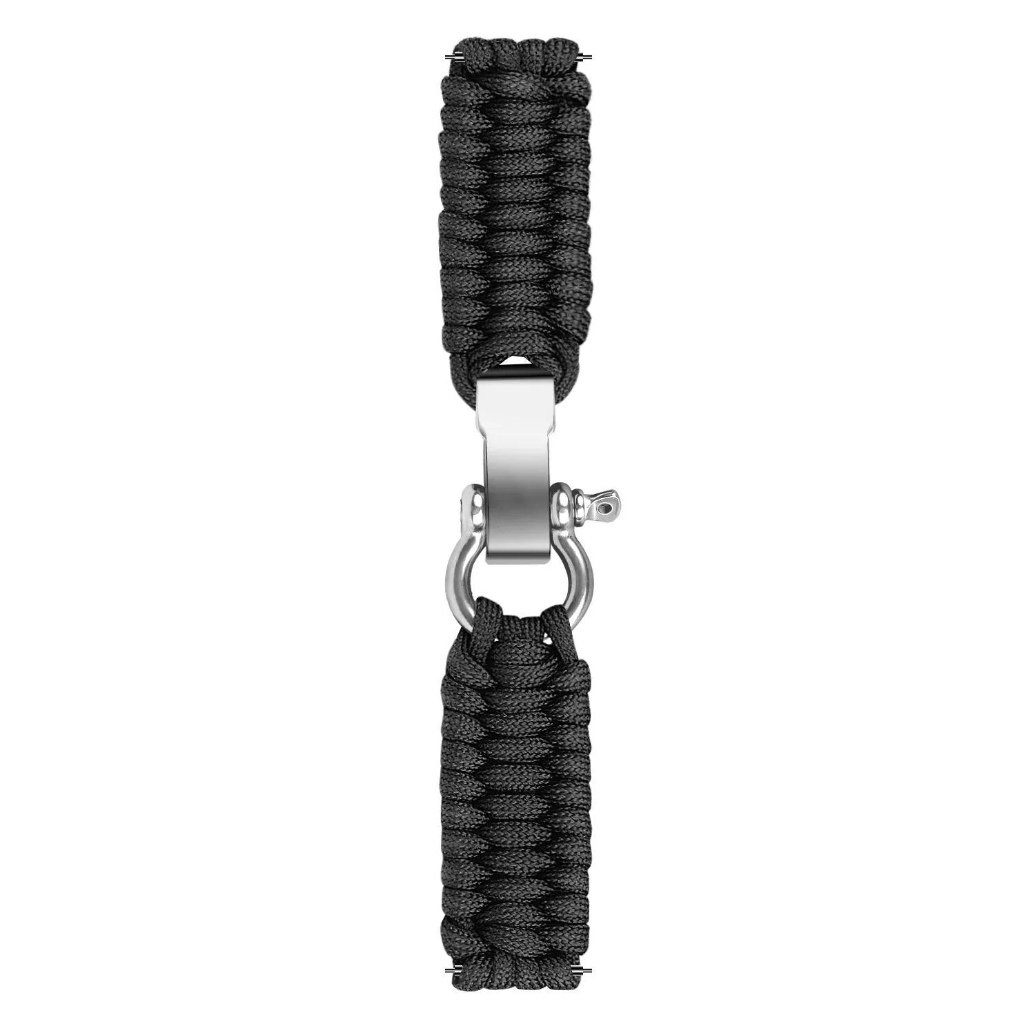 OnePlus Watch 3 Nylon Seilarmband (Schwarz)