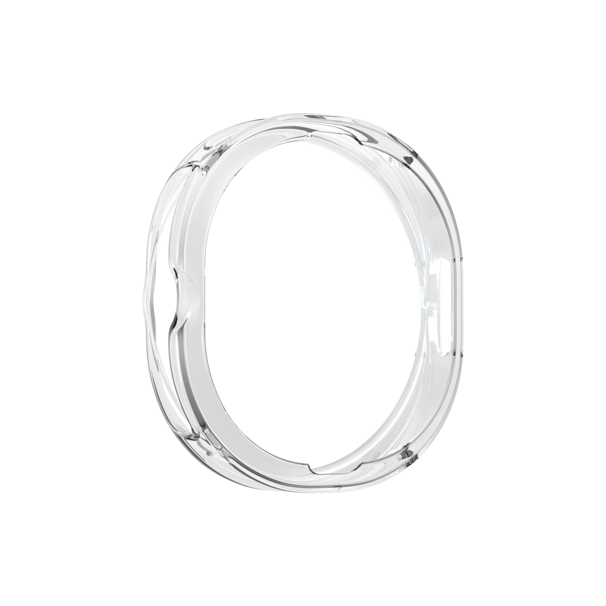 Bandz Samsung Galaxy Watch 8 Classic TPU Hülle (Transparant)