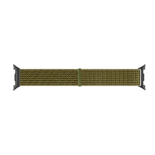 Samsung Galaxy Watch 8 Classic Nylonarmband (Olivgrün)