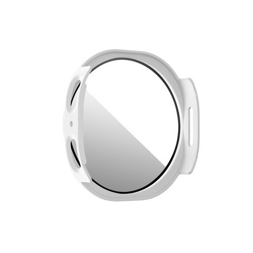 Bandz Samsung Galaxy Watch 8 - 44mm PC Hülle mit Glas (Weiß)