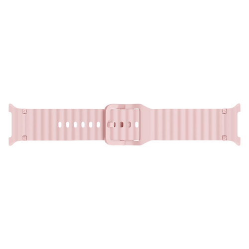 Samsung Galaxy Watch 8 Classic Wave Silikonarmband (Rosa)
